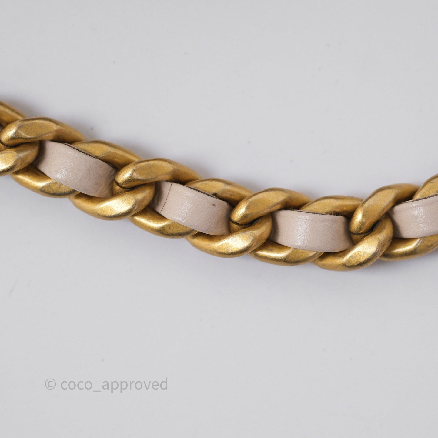 Chanel 19 Small Light Beige Mixed Hardware