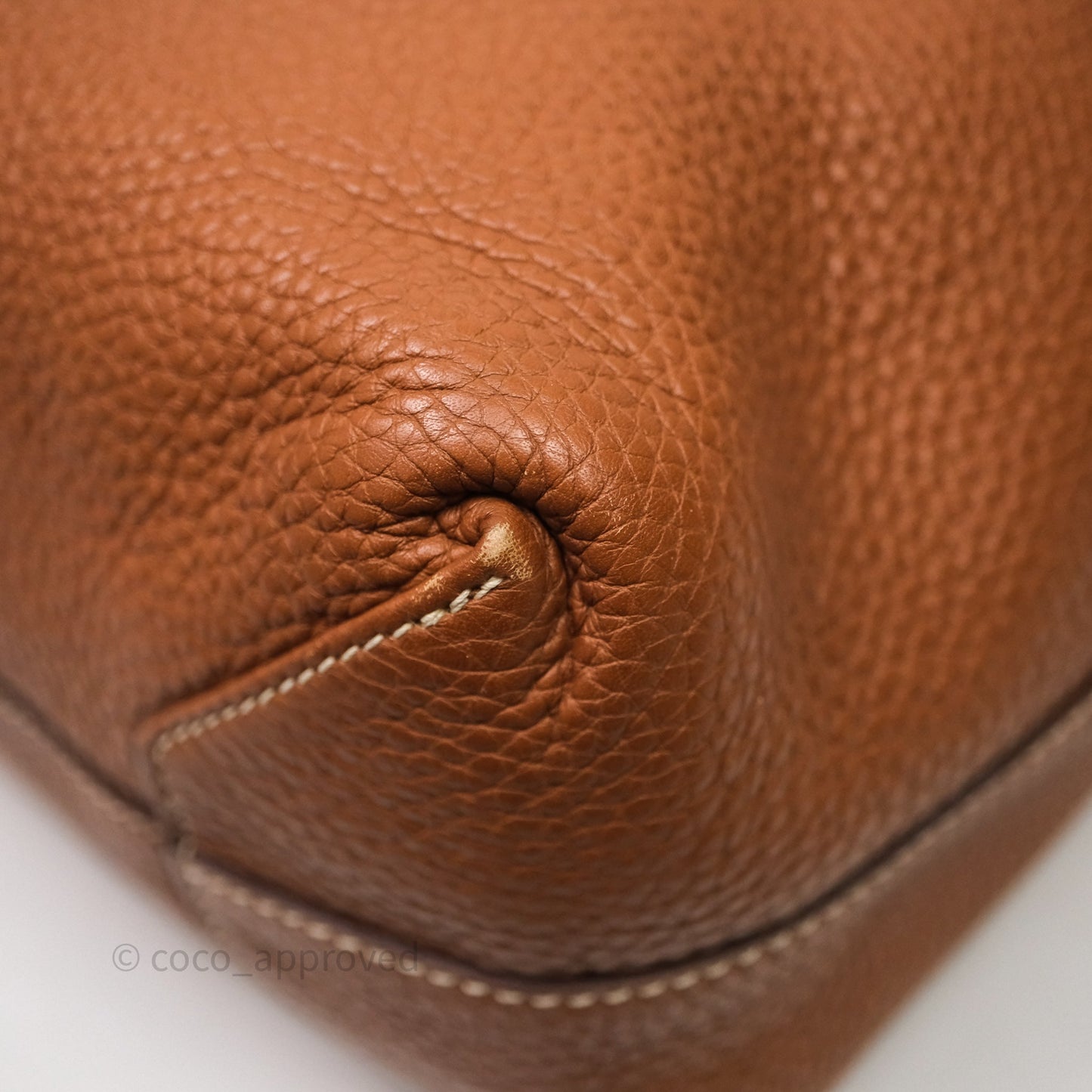 Hermès Double Sens Tote 36 Gold/Navy Clemence