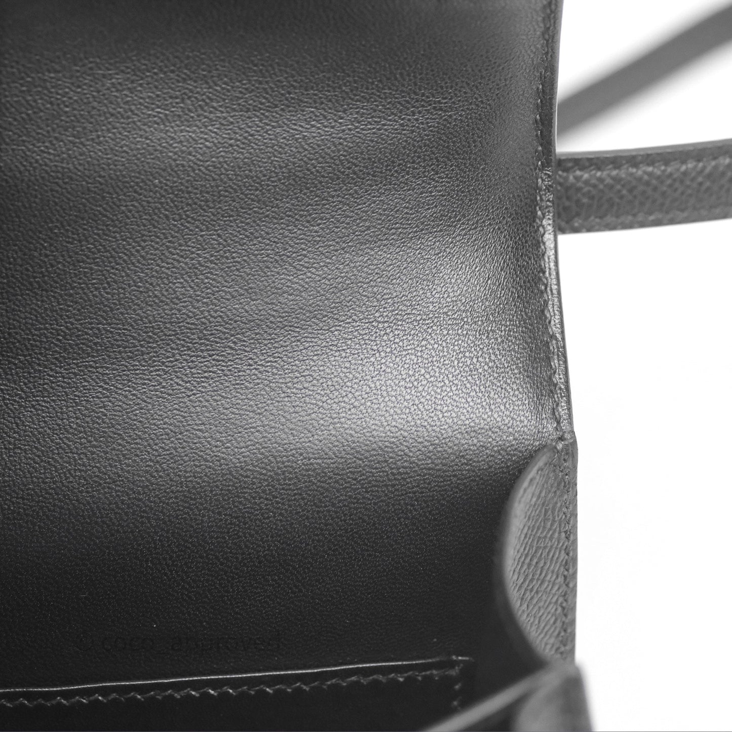 Hermès Constance Mini 18cm Black Noir 89 Epsom Gold Hardware