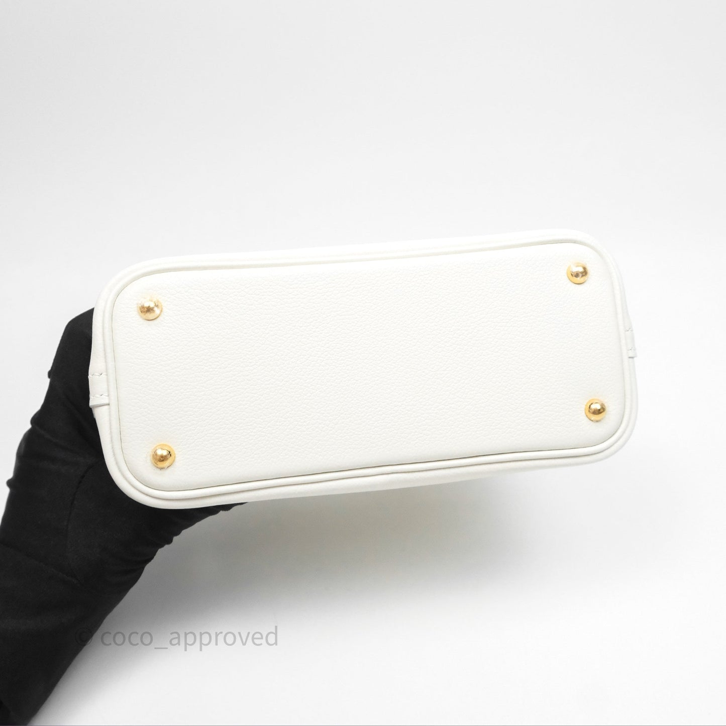 Hermès Bolide Mini 1923 Blanc 01 Evercolor Gold Hardware
