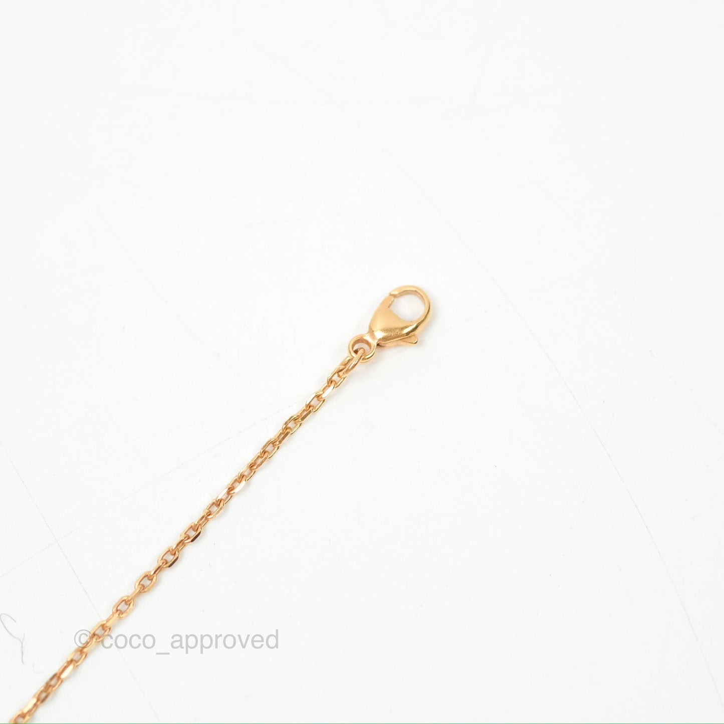 Hermès Mini Pop H Pendant Necklace Vert Fizz Rose Gold Hardware