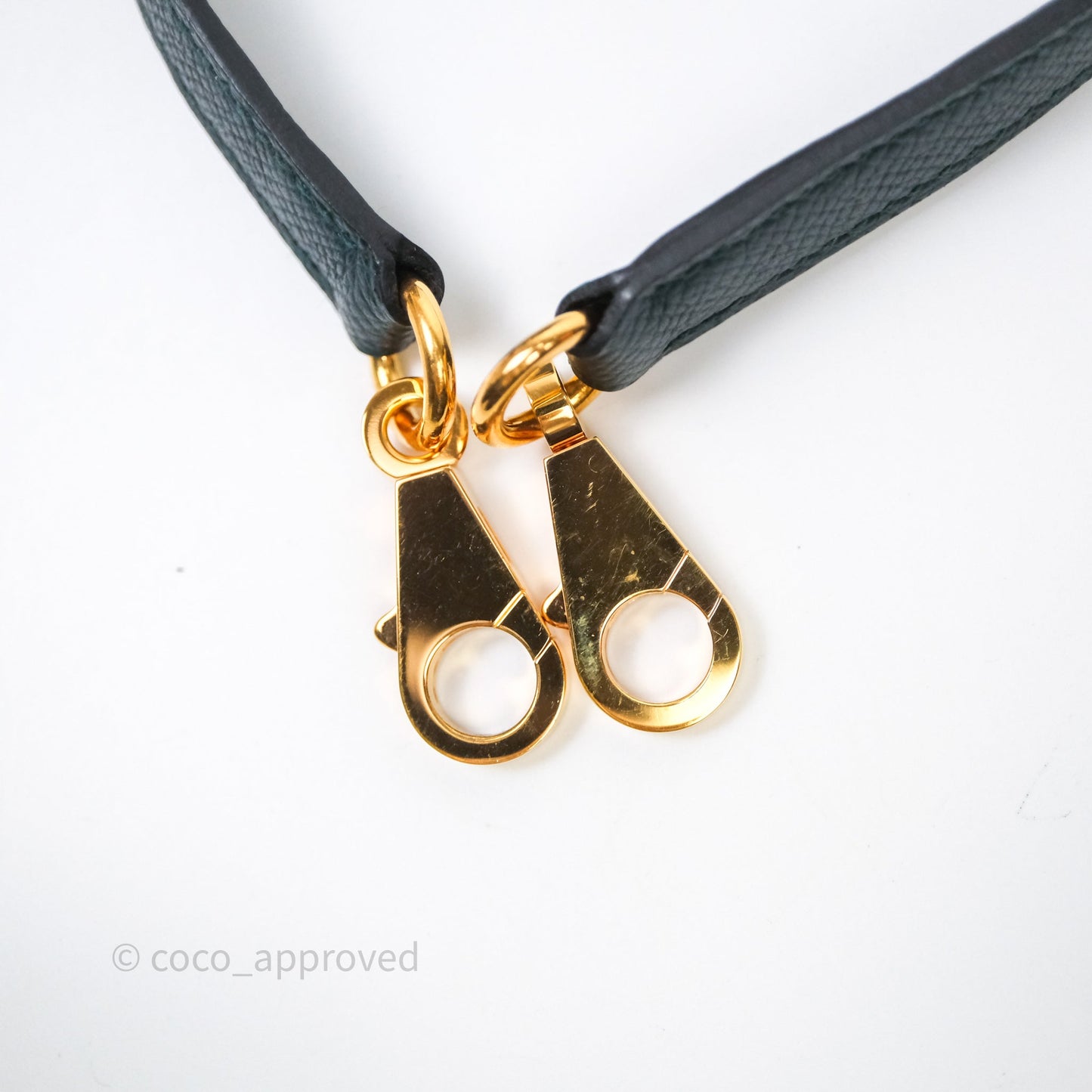 Hermès Kelly 28 6O Vert Cyprès Epsom Gold Hardware