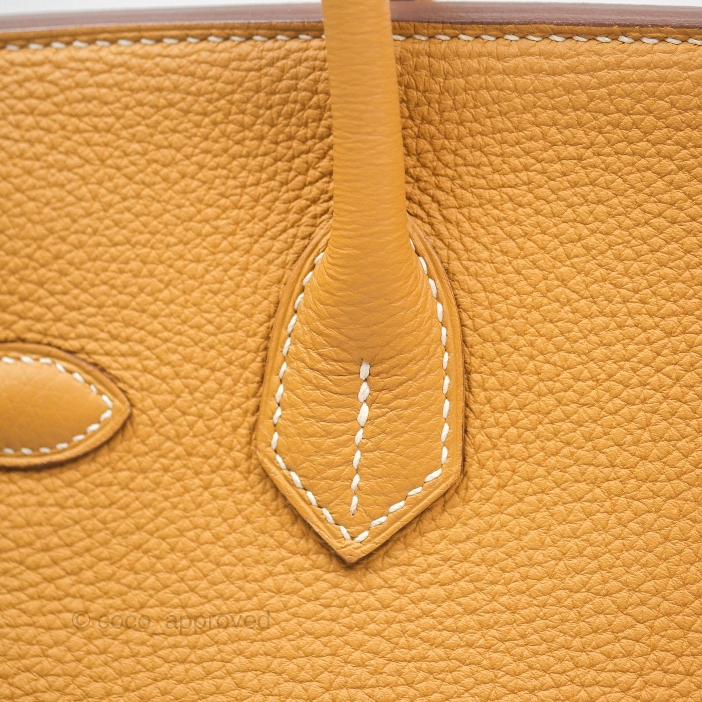 Hermès Birkin 30 Retourne Nature Sable 21 Togo Palladium Hardware