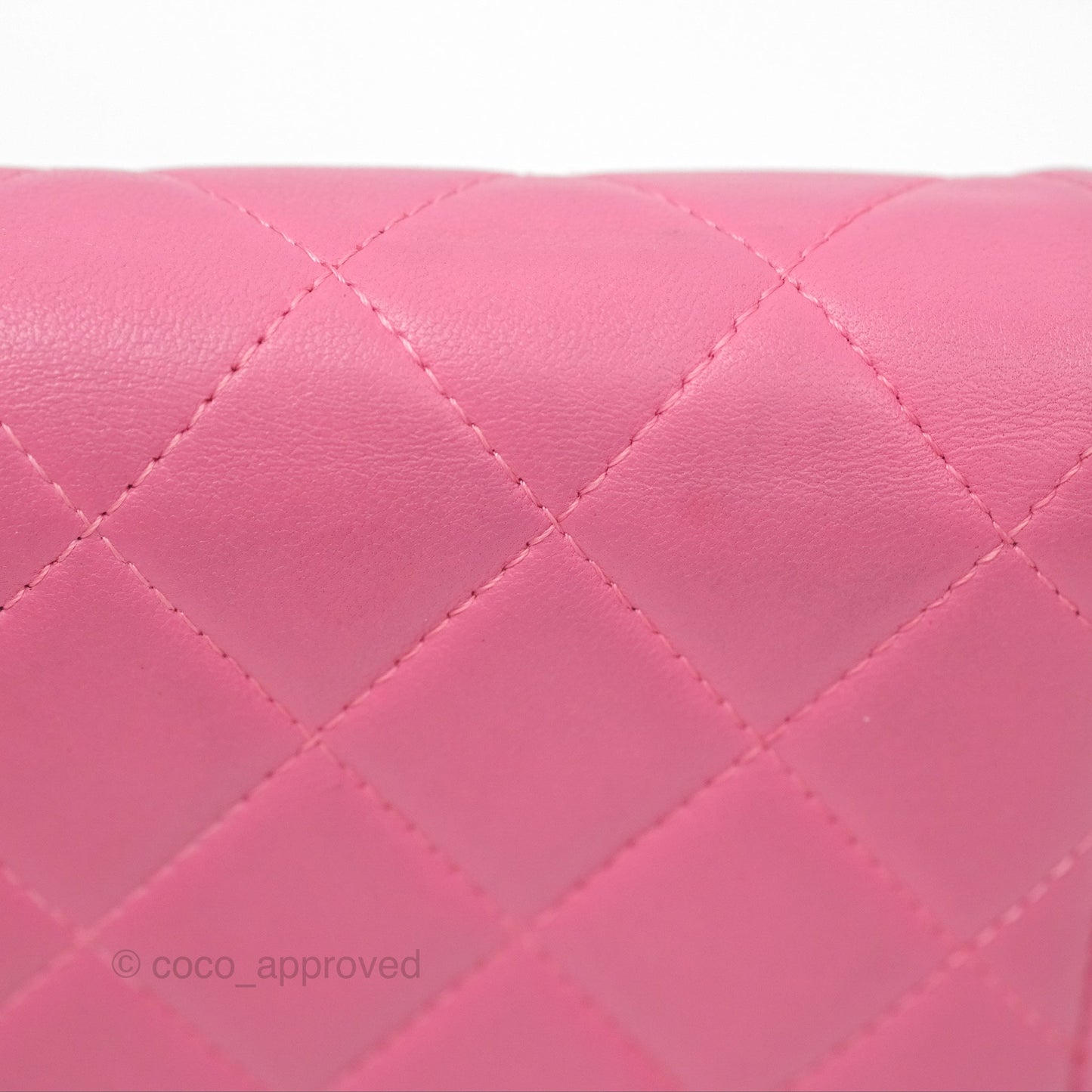 Chanel Classic Quilted Long Wallet Pink Lambskin Gold Hardware