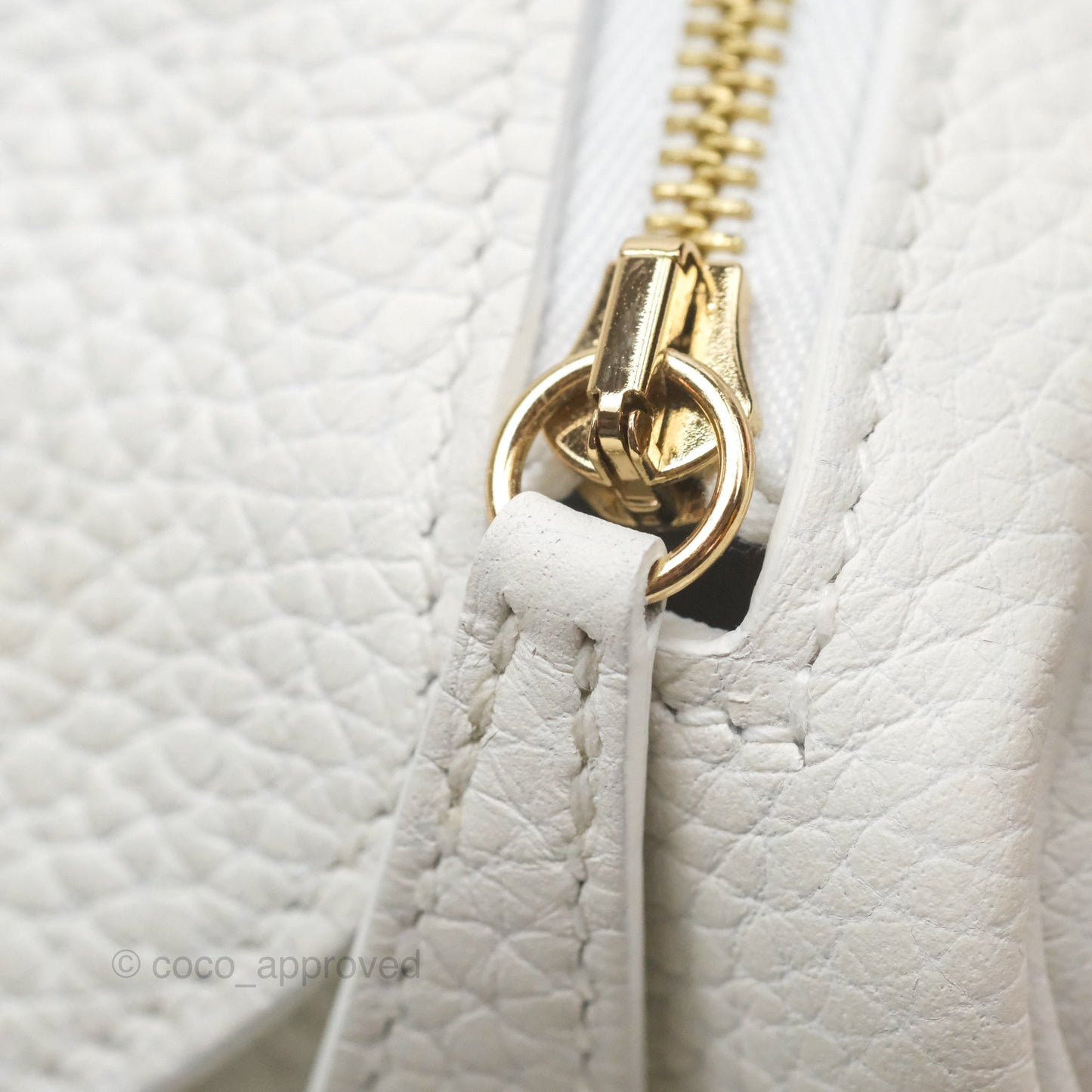 Hermès Mini Lindy 20 New White 0U Clemence Gold Hardware