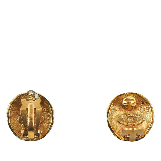 Luxury Chanel CC Clip On Earrings Costume Earrings