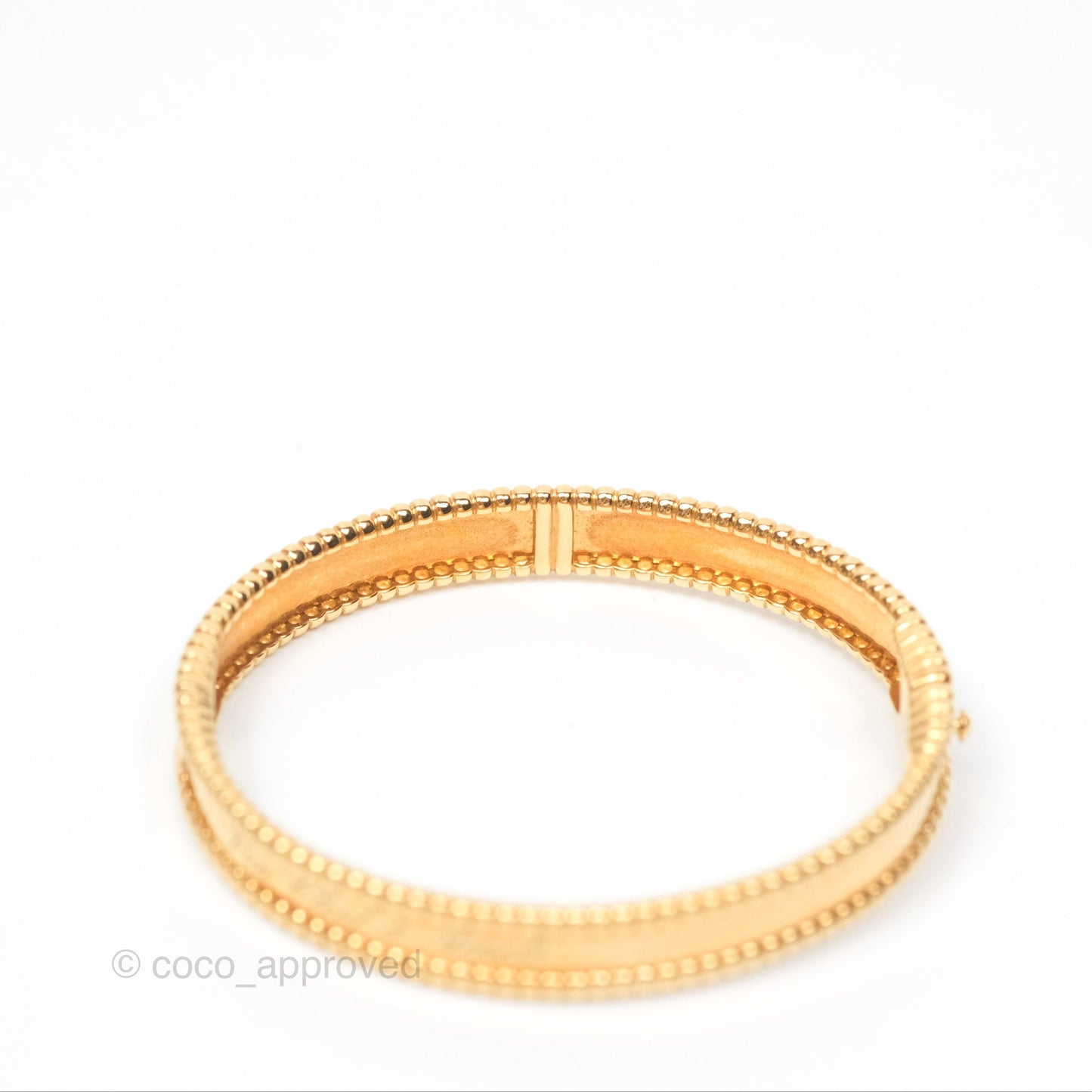 Van Cleef & Arpels Perlée Signature Bracelet Extra Small Model Yellow Gold
