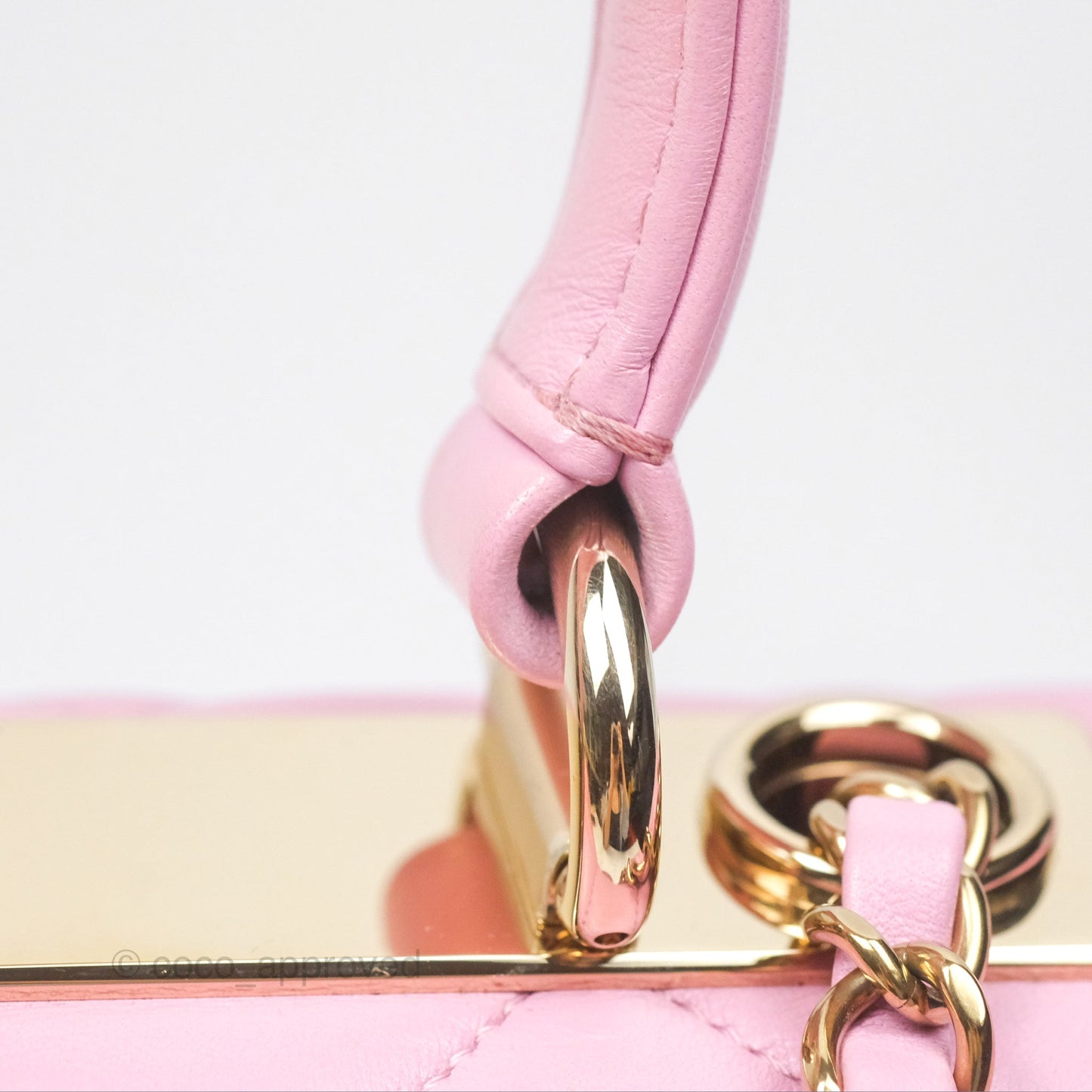 Chanel Medium Trendy CC Pink Lambskin Gold Hardware