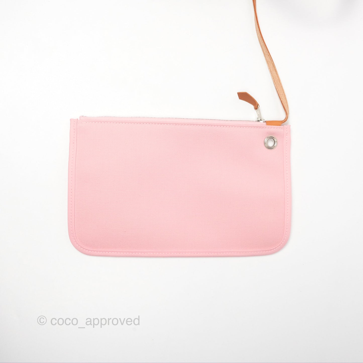 Hermès Herbag Zip 31 Rose Sakura 3Q Canvas Palladium Hardware