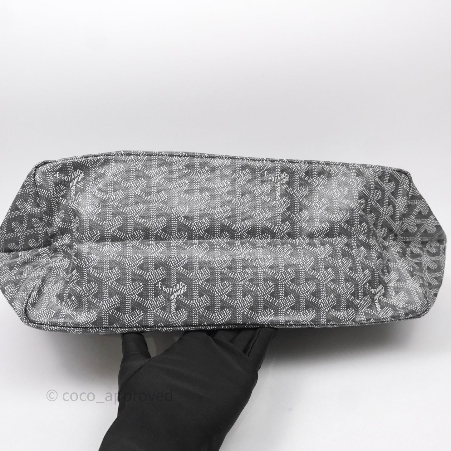 Goyard St Louis Tote PM Grey