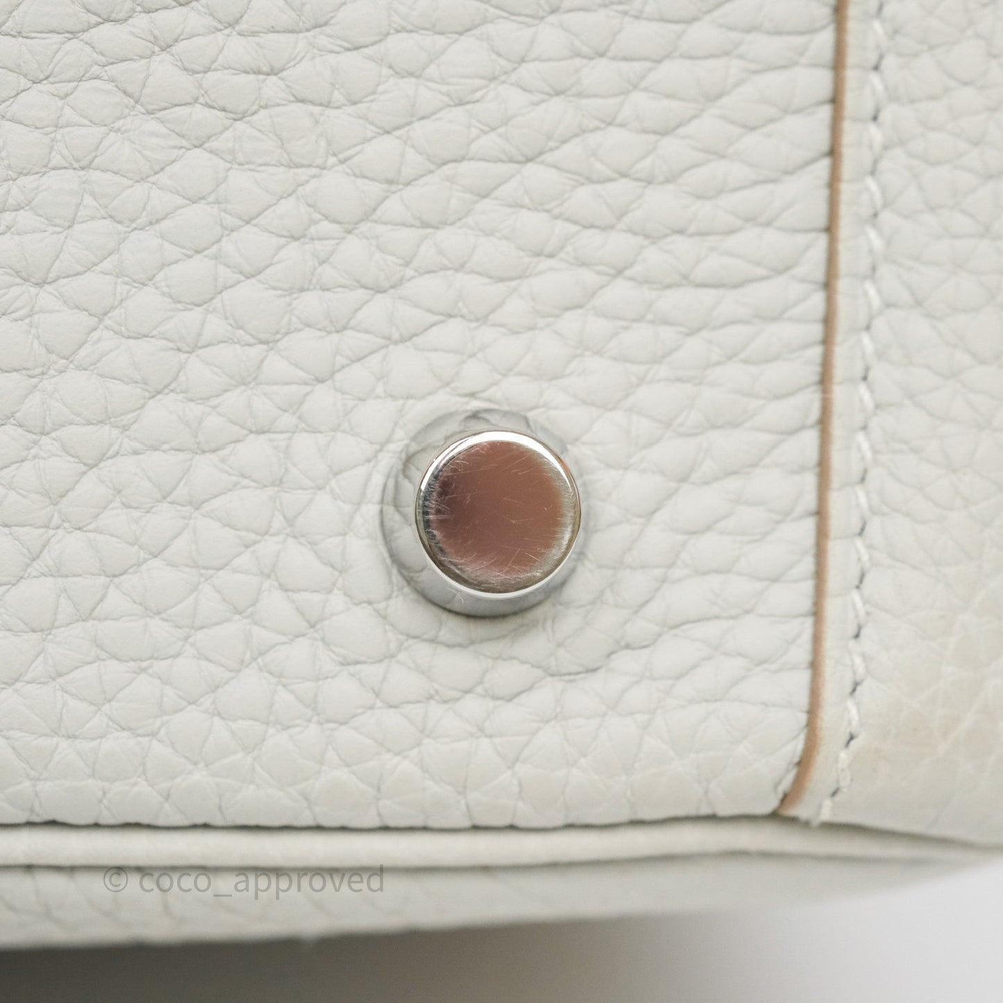 Hermès Lindy 26 Gris Perle 80 Clemence Palladium Hardware