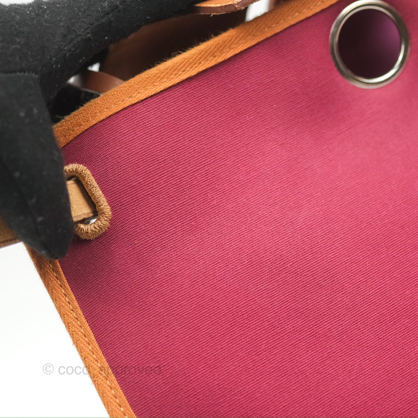 Hermès Herbag Zip 31 Retourne Rose Bubblegum Rubis Nature Canvas Palladium Hardware