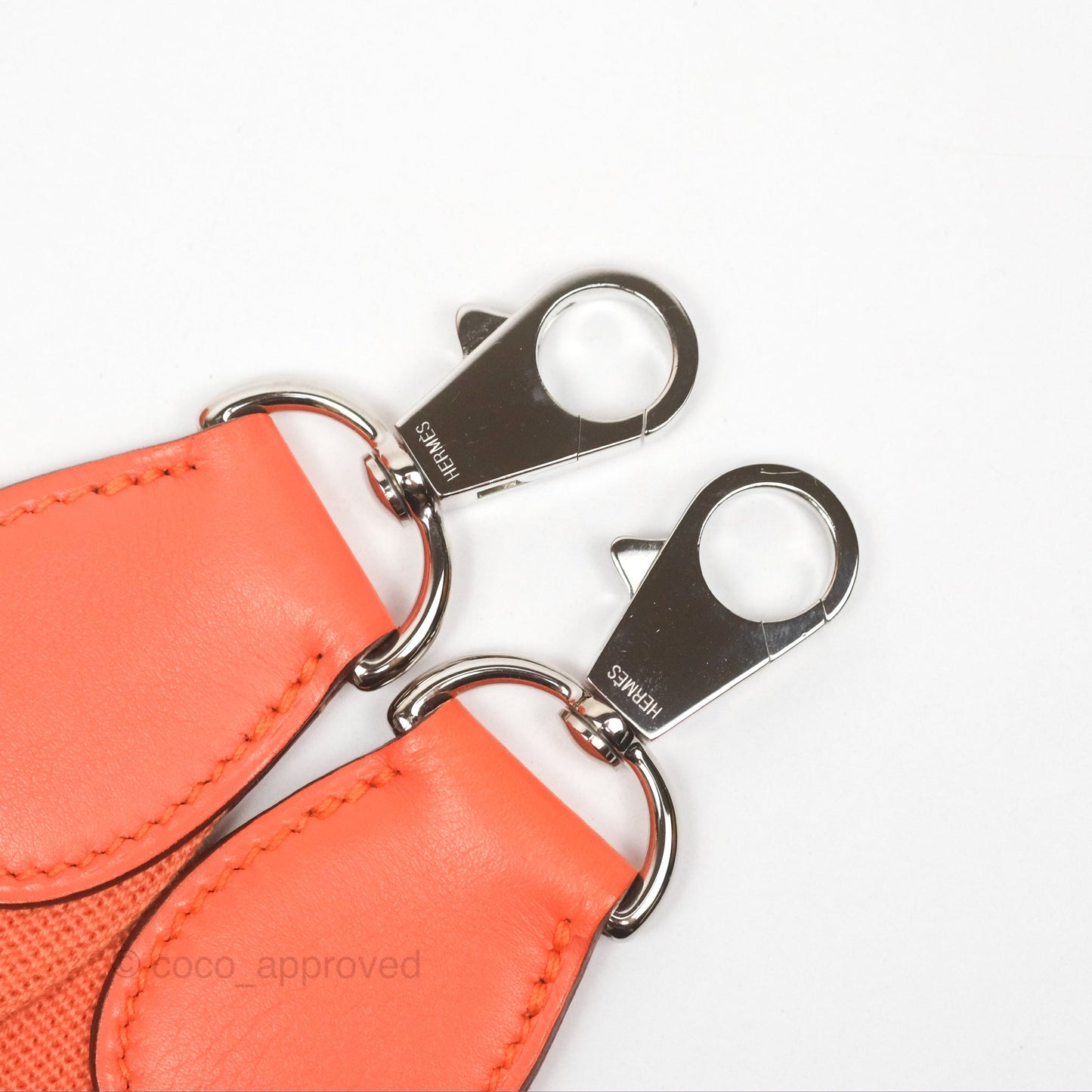 Hermès ToolBox 20 Mangue Evercolor Palladium Hardware