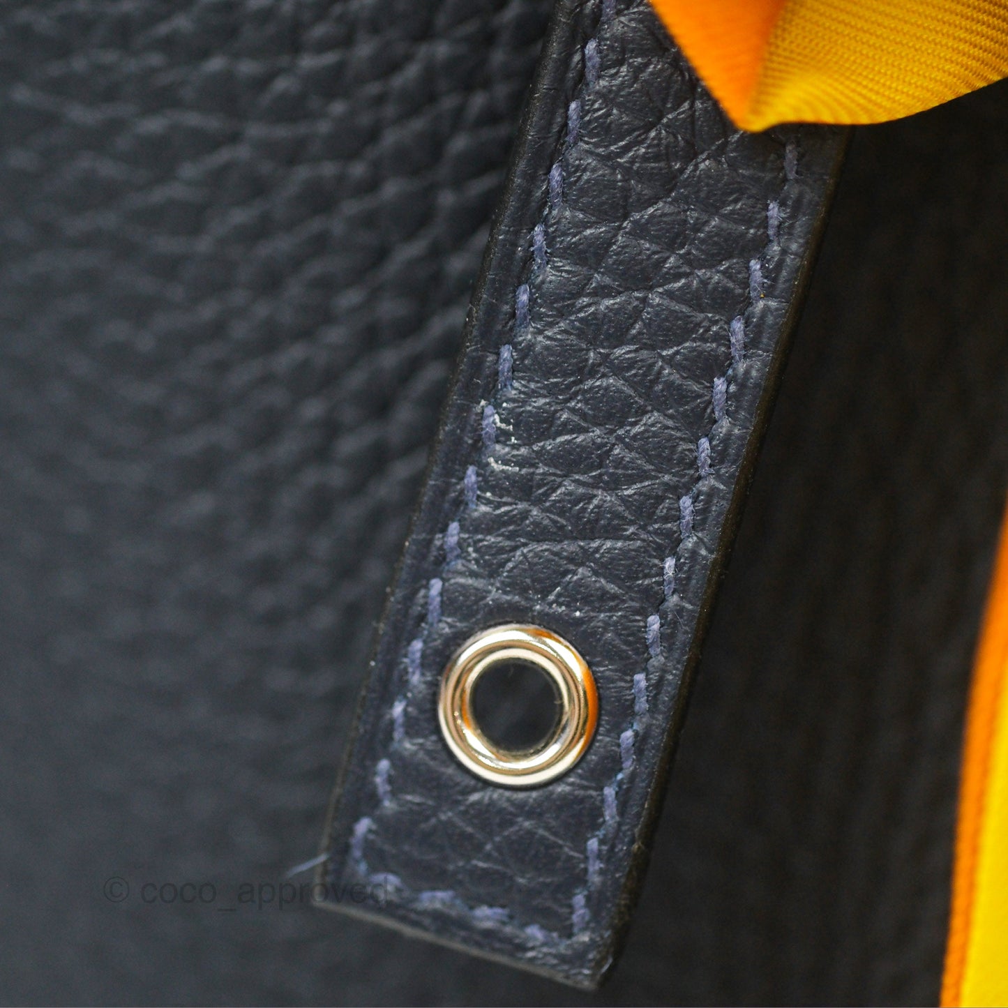Hermès Picotin 18 Lock Bleu Nuit 2Z Palladium Hardware