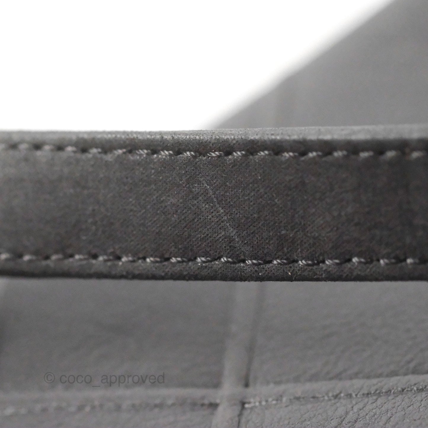 Chanel New Chic Flap Dark Grey Calfskin Ruthenium Hardware