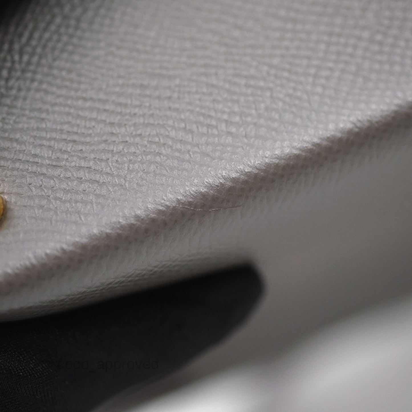 Hermès Mini Kelly II Gris Meyer 0L Epsom Gold Hardware