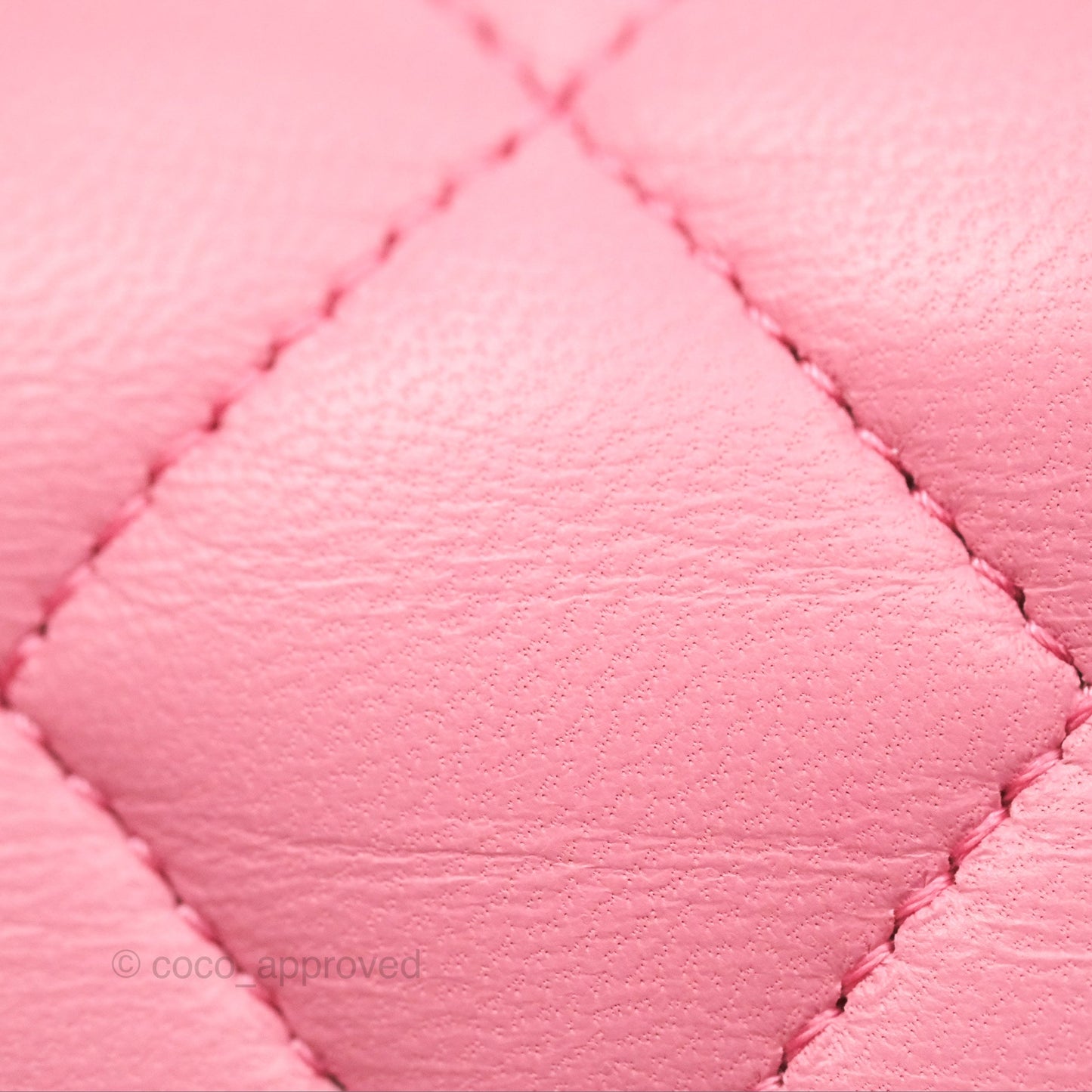 Chanel Small Classic Quilted Flap Pink Lambskin Gold Hardware