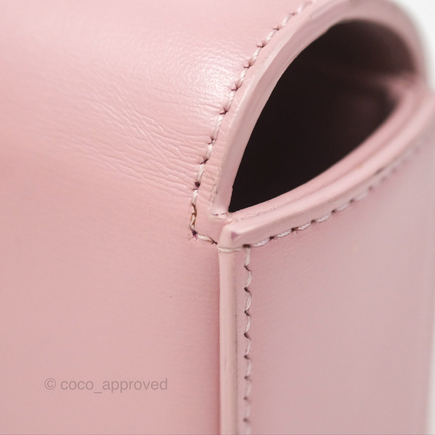 Celine Mini Triomphe Shiny Calfskin Pink