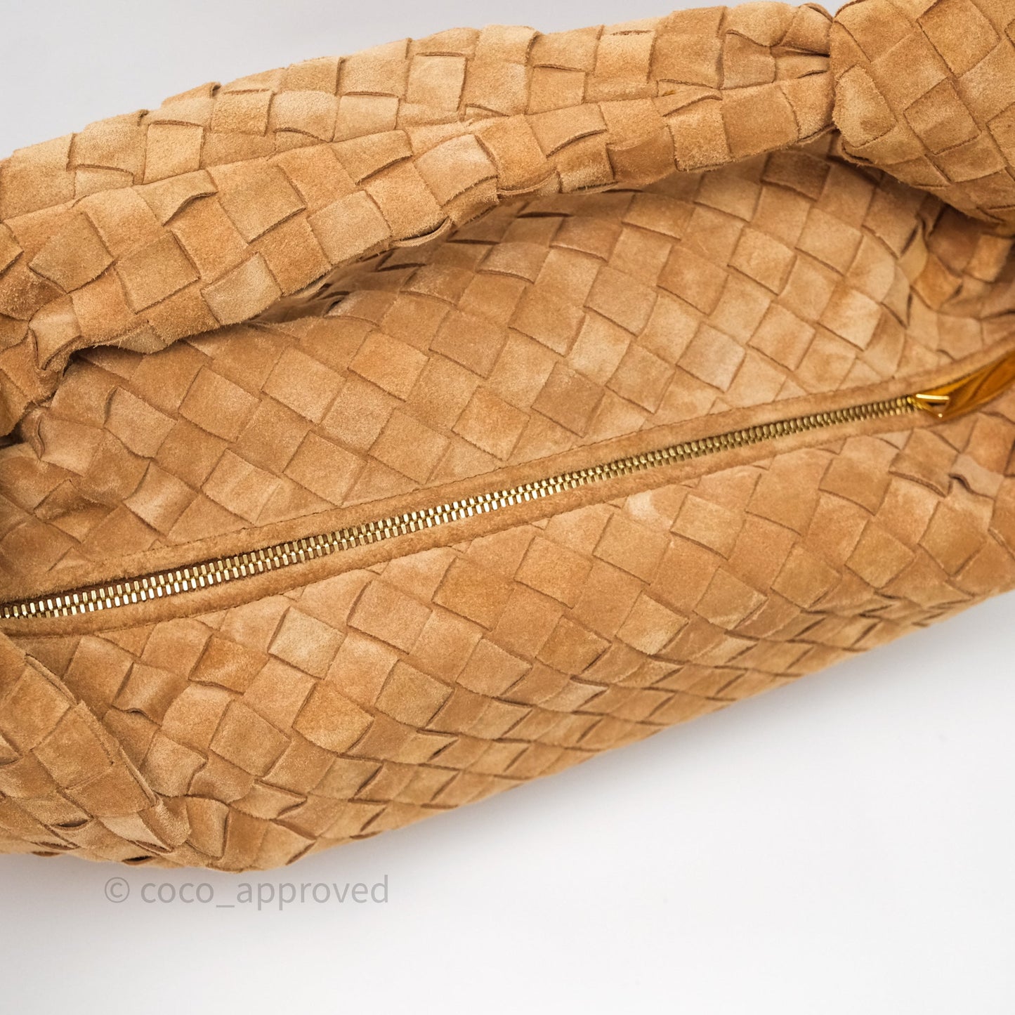 Bottega Veneta Classic Jodie Brown Suede Intrecciato