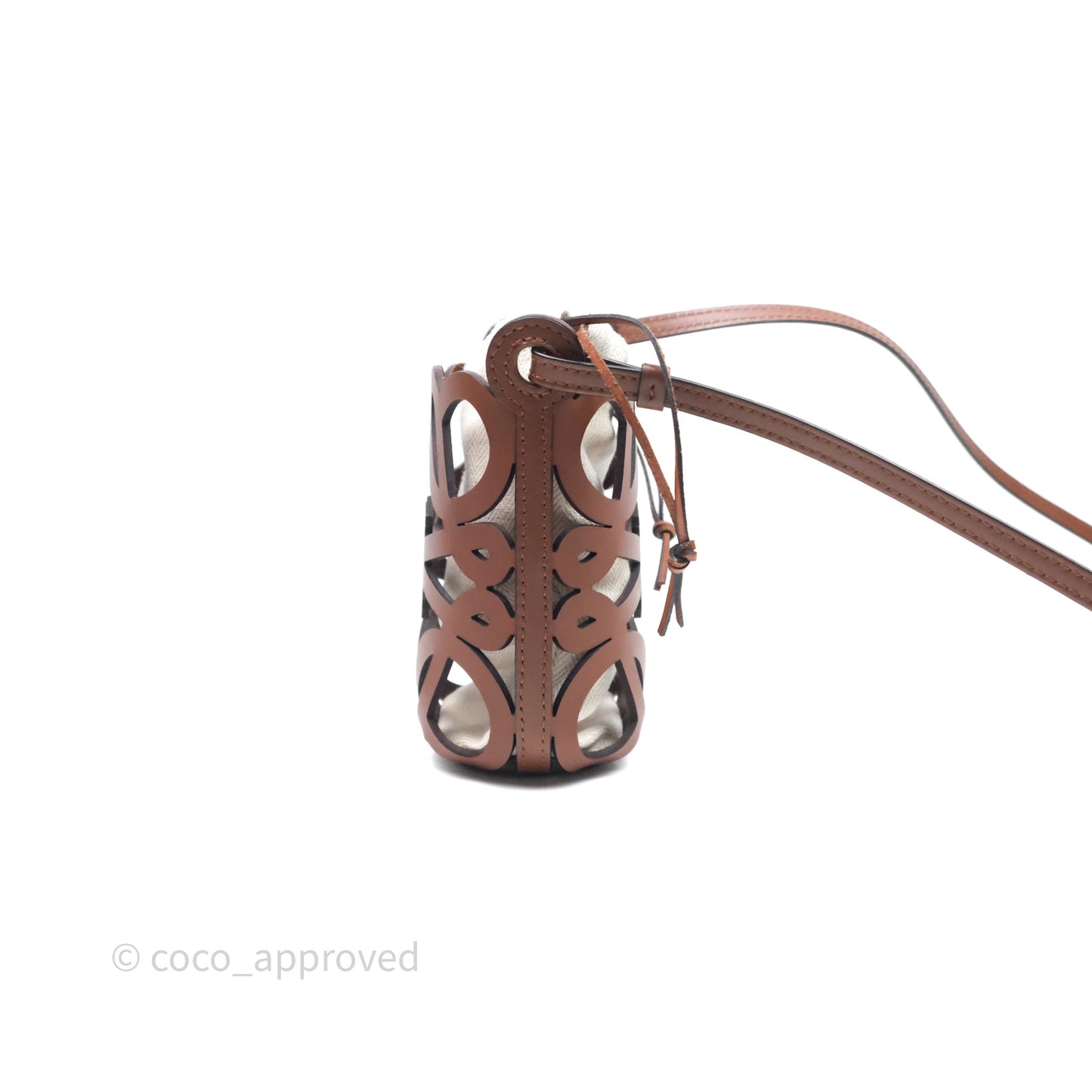 Loewe X Paula's Ibiza Cutout Anagram Pocket Tan