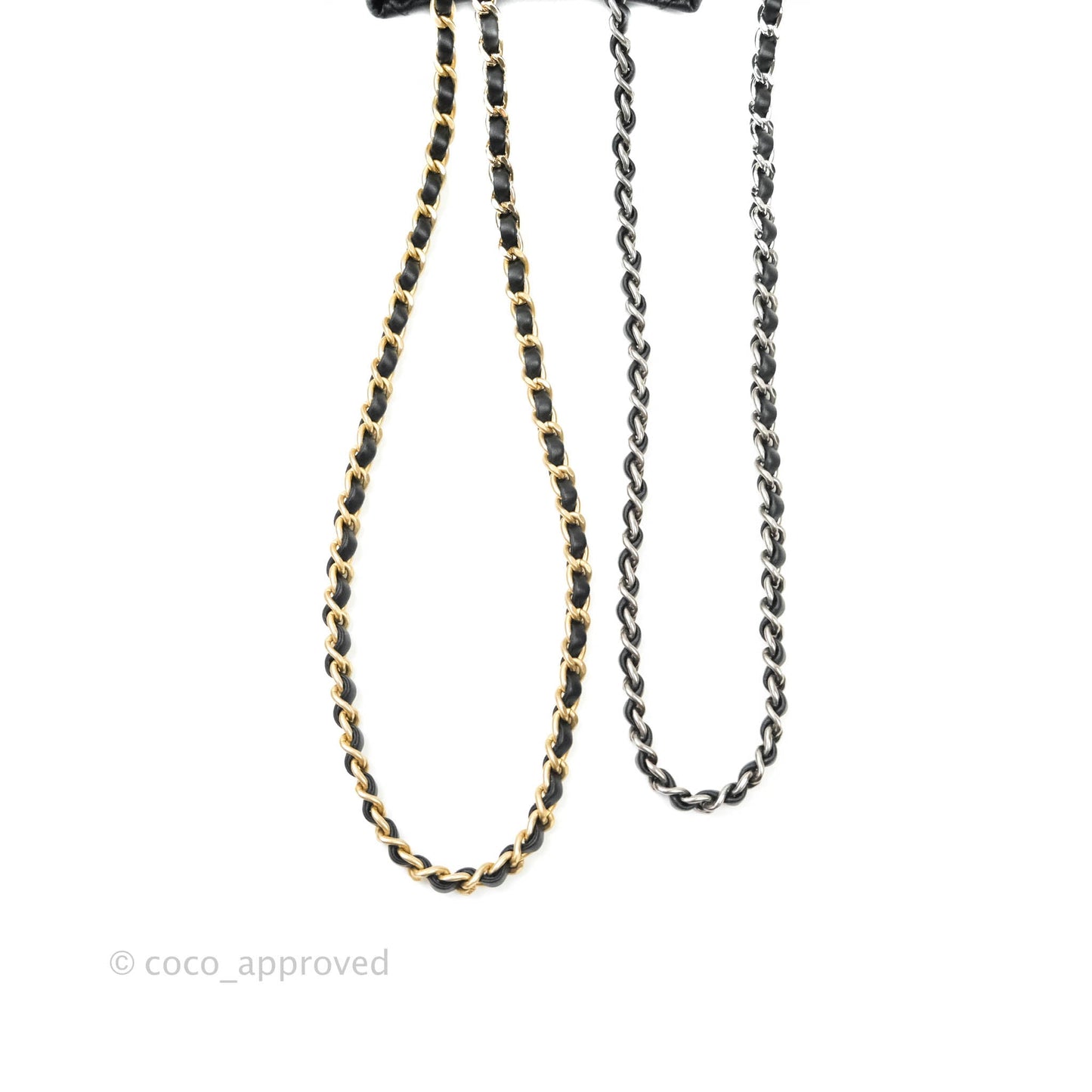 Chanel Small Gabrielle Backpack Black Aged Calfskin