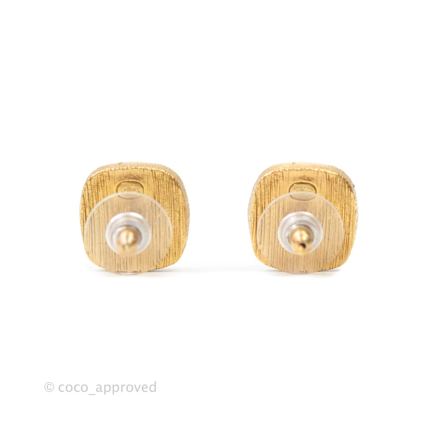 Chanel CC Square Resin Gold Tone 20K