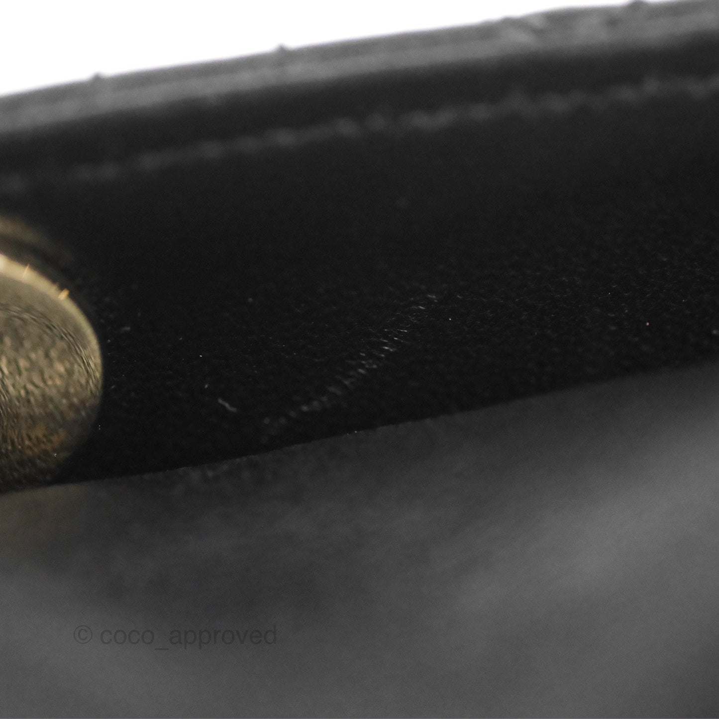 Christian Dior Micro Lady Dior Cannage Black Lambskin Gold Hardware