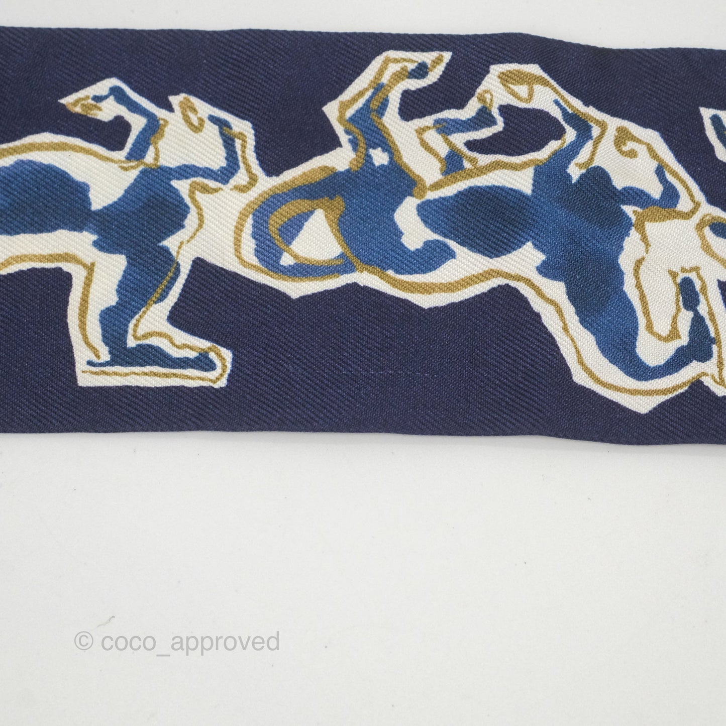 Hermès Chevaux en Liberte Silk Twilly