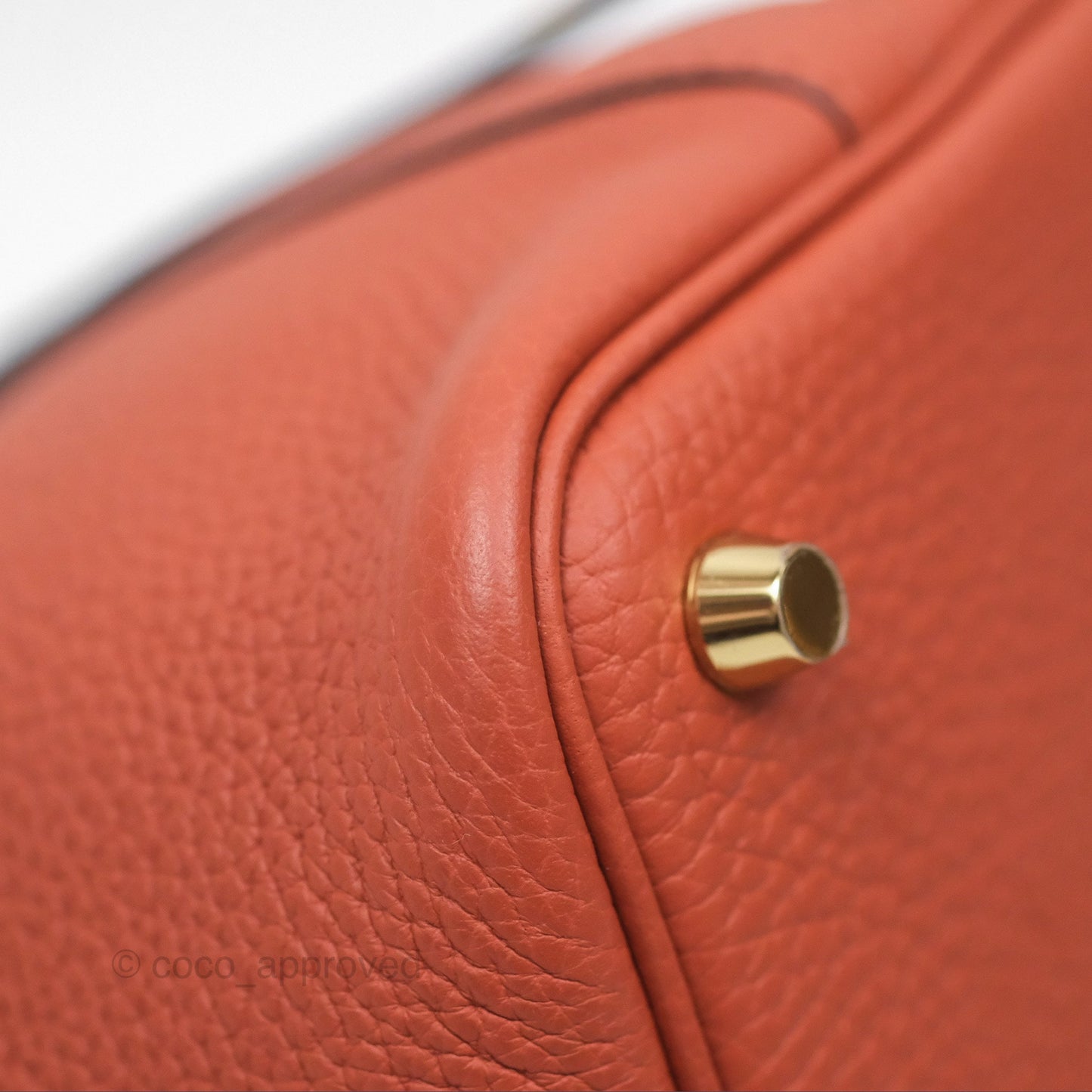 Hermès Picotin Lock 18 Cuivre 6C Clemence Gold Hardware