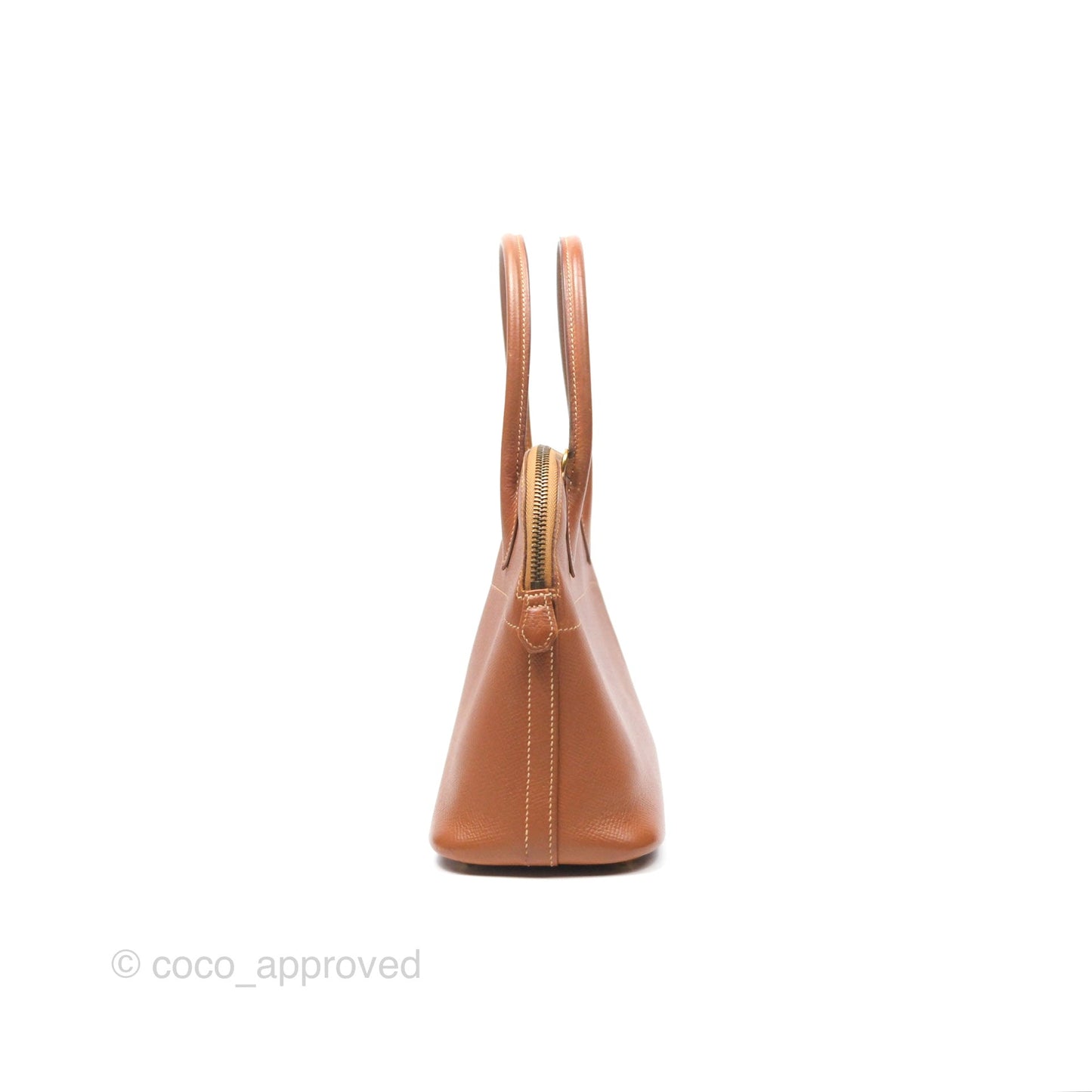 Hermès Bolide 27 Gold Epsom Gold Hardware