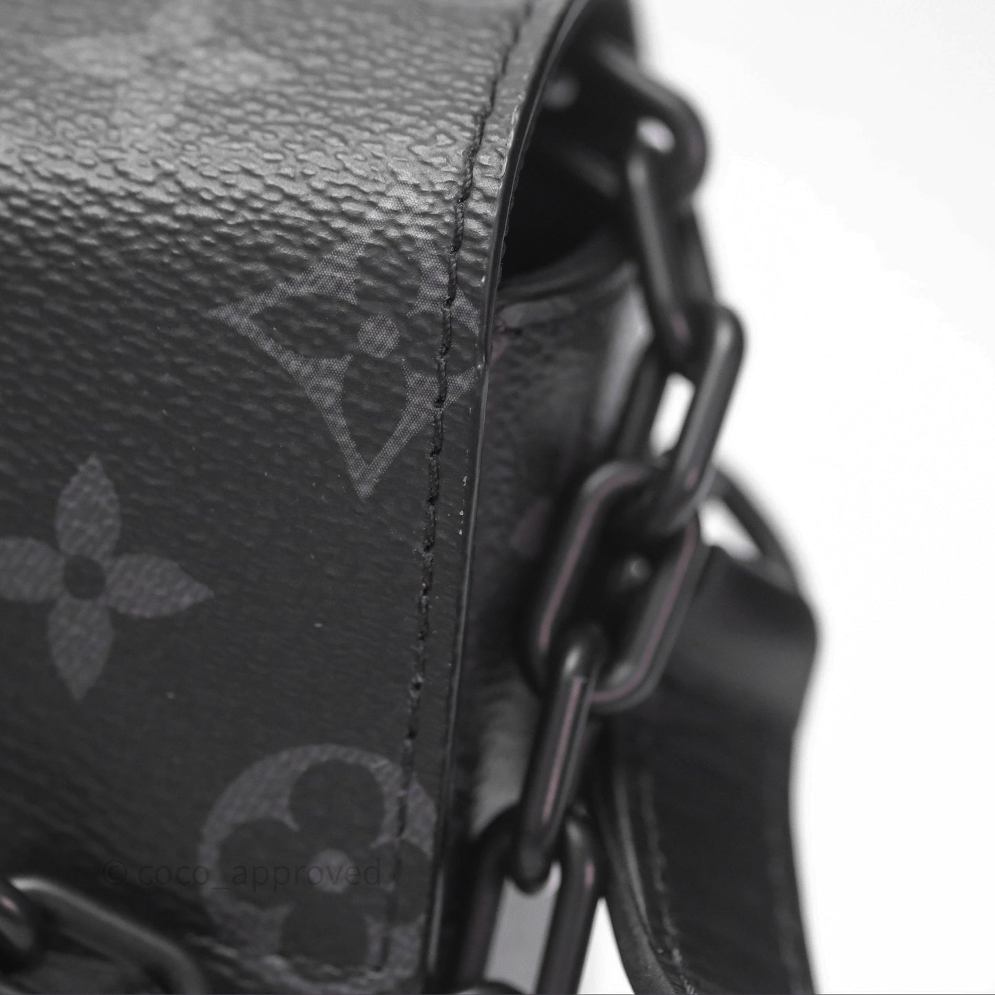 Louis Vuitton Steamer Wearable Wallet Monogram Eclipse Canvas