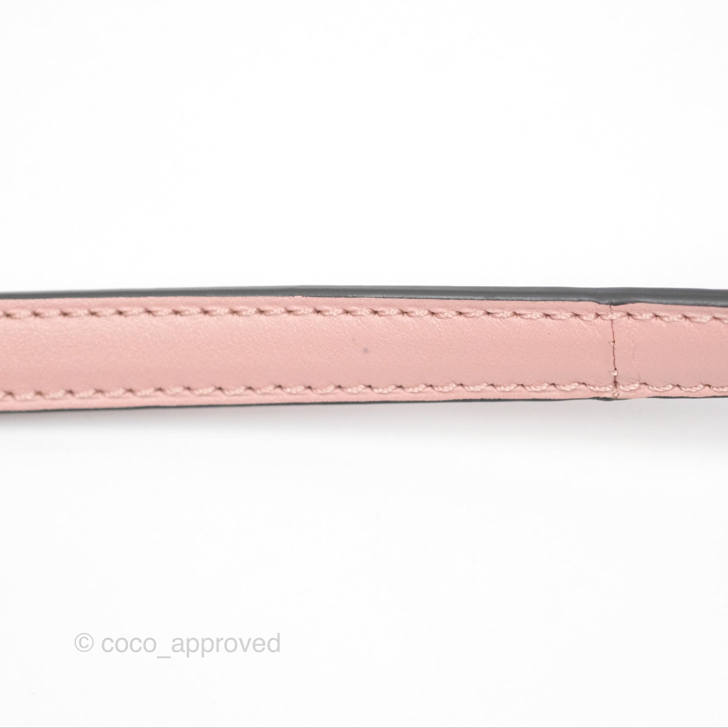 Loewe Small Barcelona Pink White Checkered Calfskin Silver Hardware