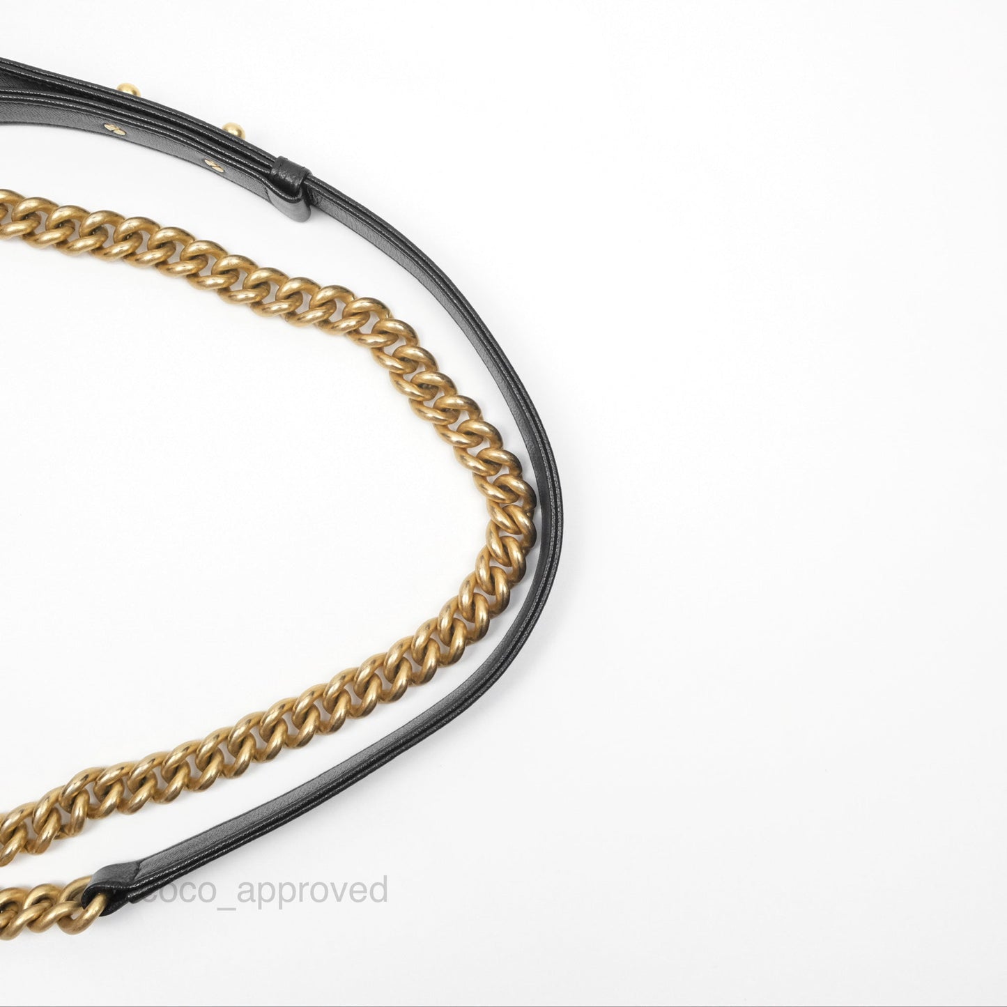 Chanel Medium Boy Chevron Black Caviar Aged Gold Hardware