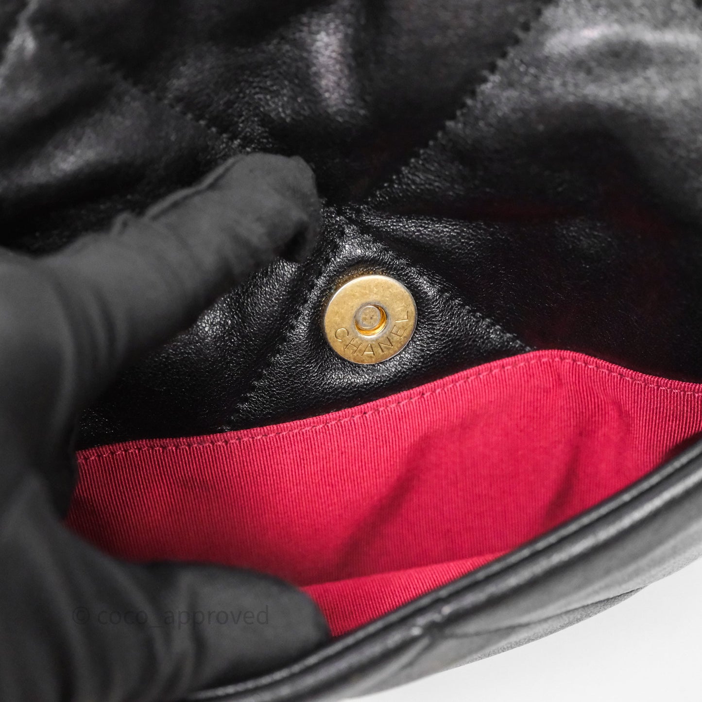 Chanel 19 Medium Black Mixed Hardware