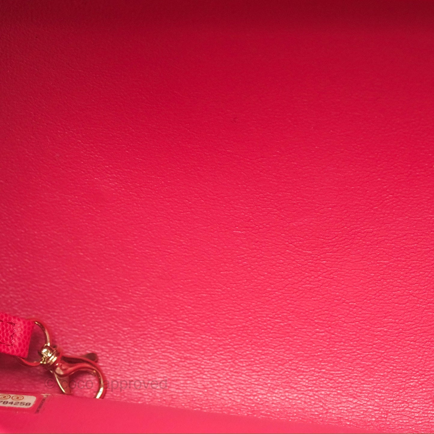 Chanel Quilted Business Affinity Backpack Dark Pink Caviar Gold Hardware