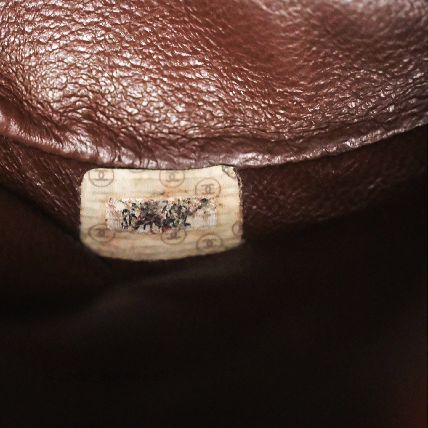 Chanel Vintage CC Duma Backpack Brown Lambskin 24K Gold Hardware