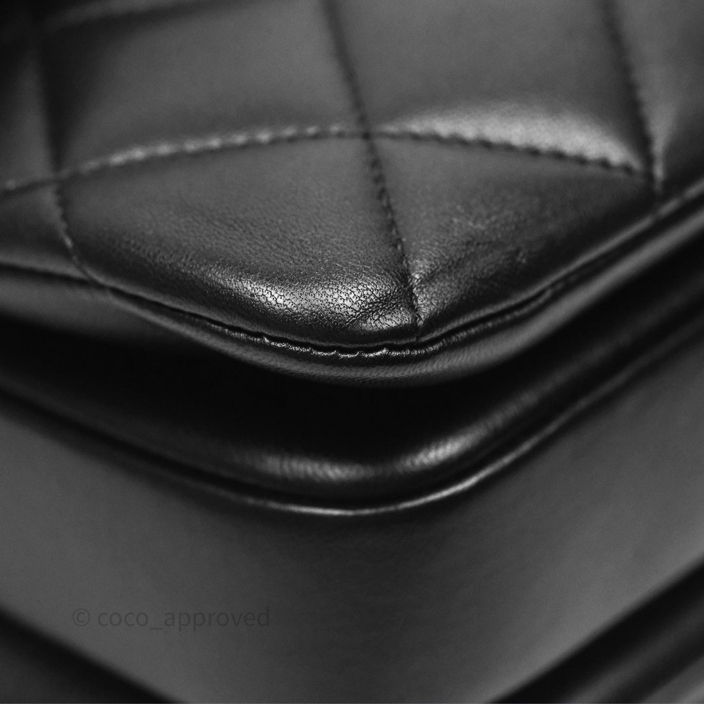 Chanel Trendy CC Small Black Lambskin Rose Gold Hardware