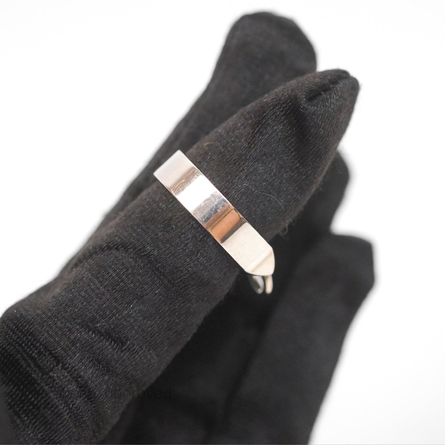 Hermes Collier de Chien Ring PM Sterling Silver Size 52