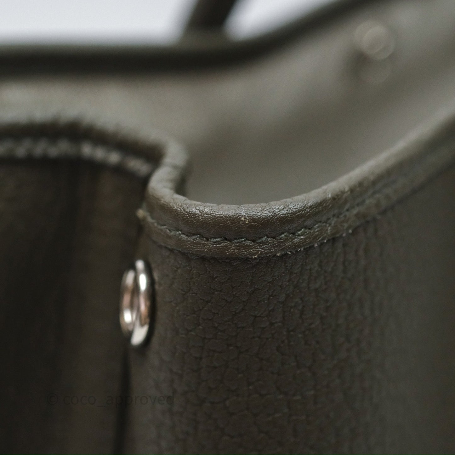 Hermès Garden Party 30 Vert Bronze 60 Negonda