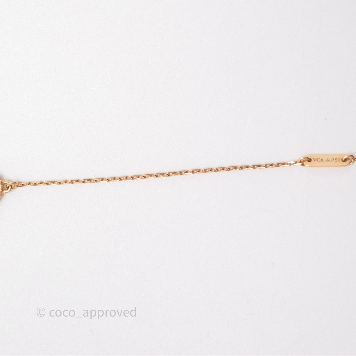 Van Cleef & Arpels Sweet Hearts Bracelet Rose Gold Red Carnelian