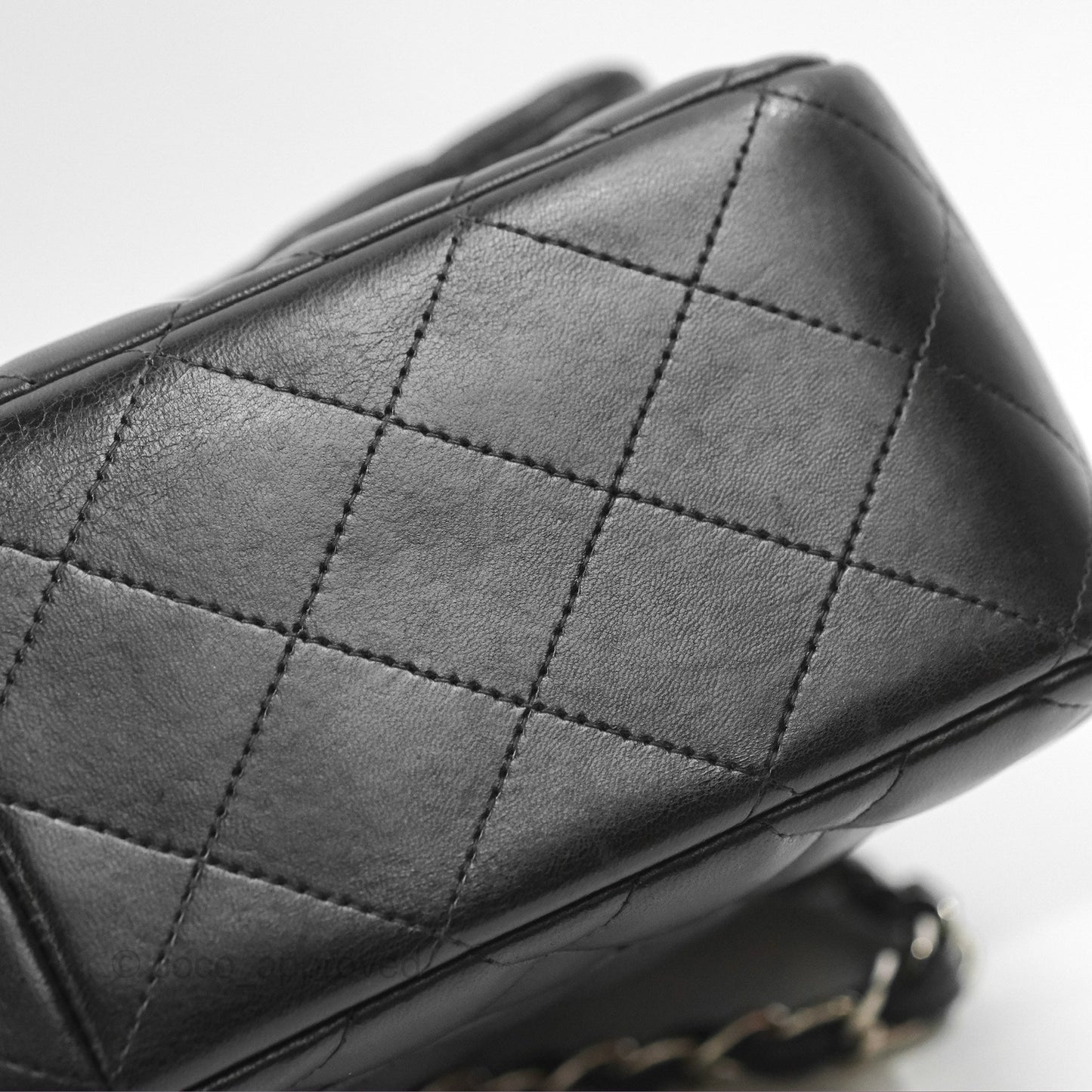 Chanel Jumbo Double Flap Black Lambskin Silver Hardware⁣⁣