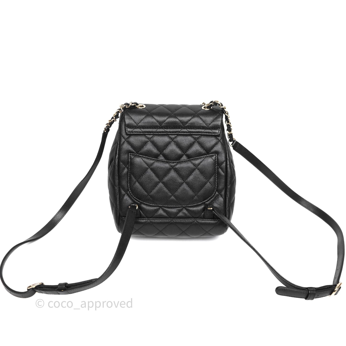 Chanel Urban Spirit Mini Black Caviar Backpack