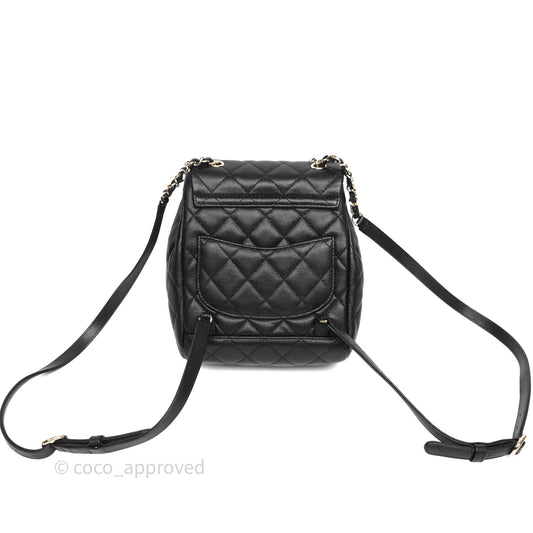 Chanel Urban Spirit Mini Black Caviar Backpack