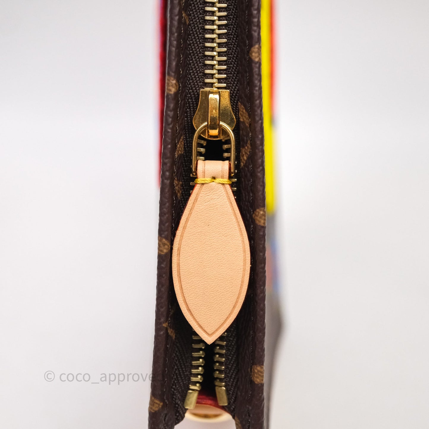 Louis Vuitton x Yayoi Kusama Toiletry Pouch on Chain Monogram Embroidered