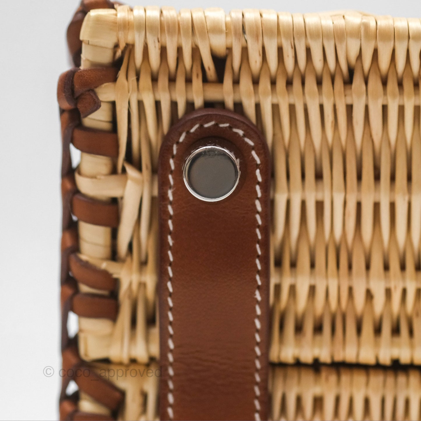 Hermès Birkin Picnic 25 Osier/ Barenia Naturel 27/ Fauve 34 Palladium Hardware
