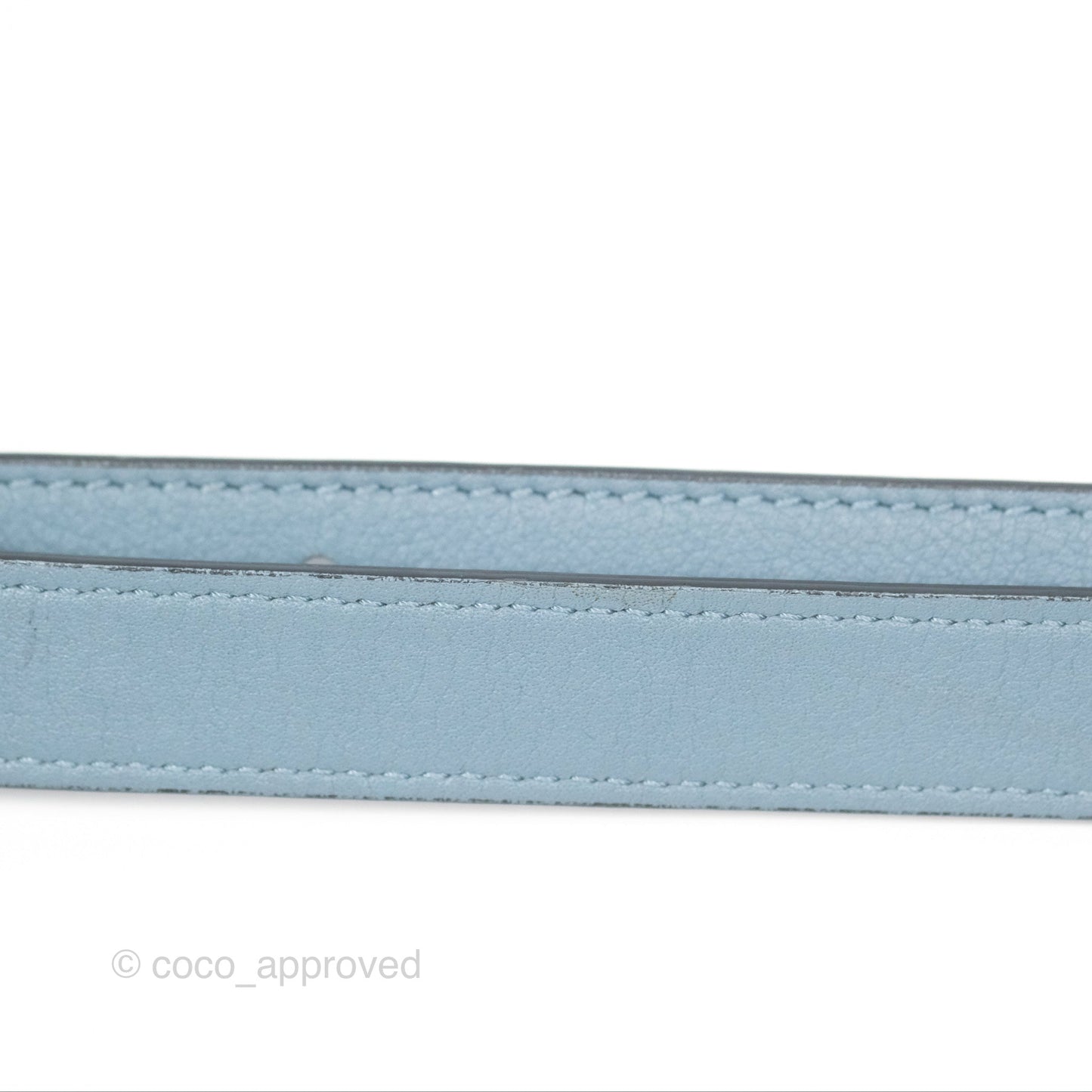 Loewe Small Puzzle Bag Stone Blue Calfskin
