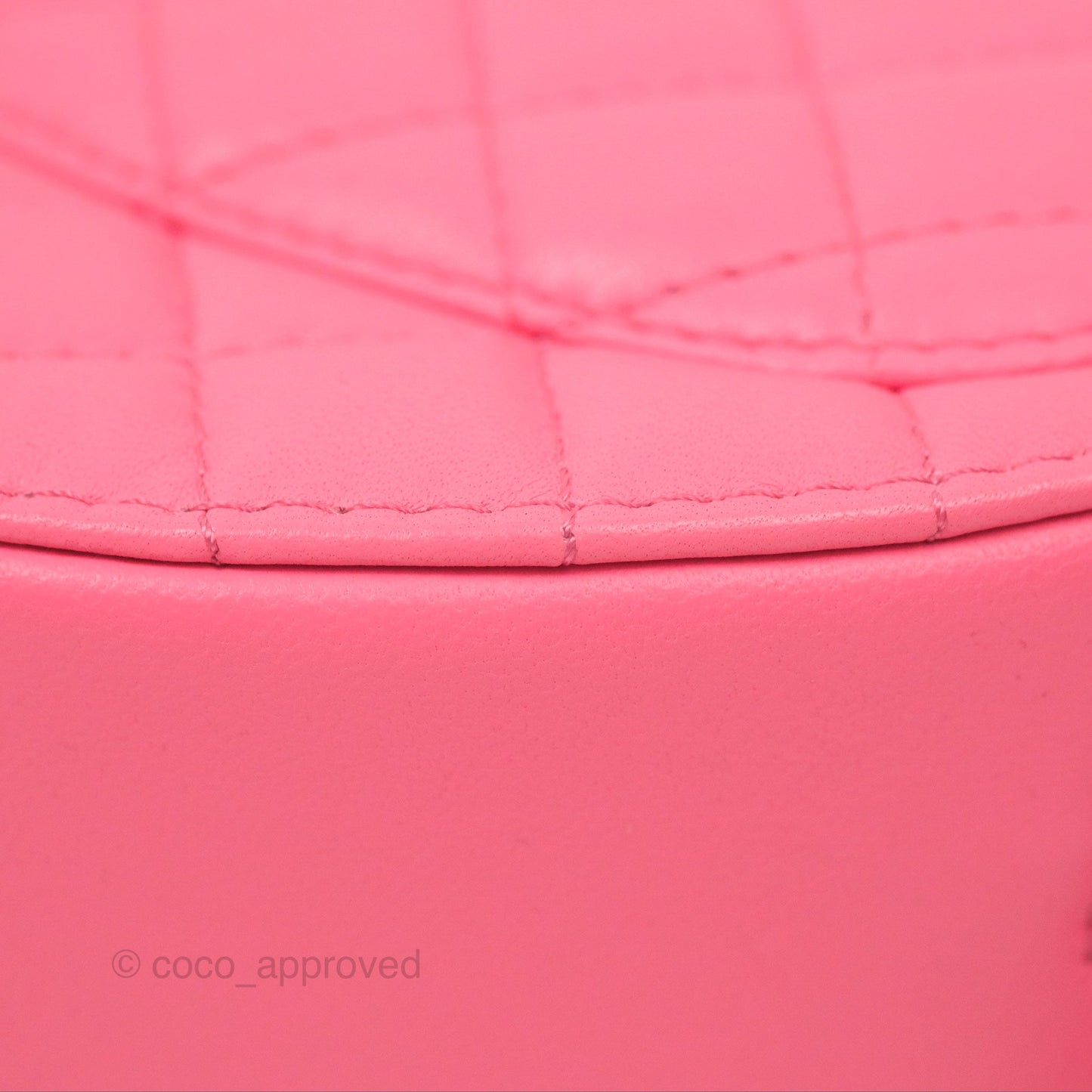 Chanel Large Heart Bag Pink Lambskin Gold Hardware 22S