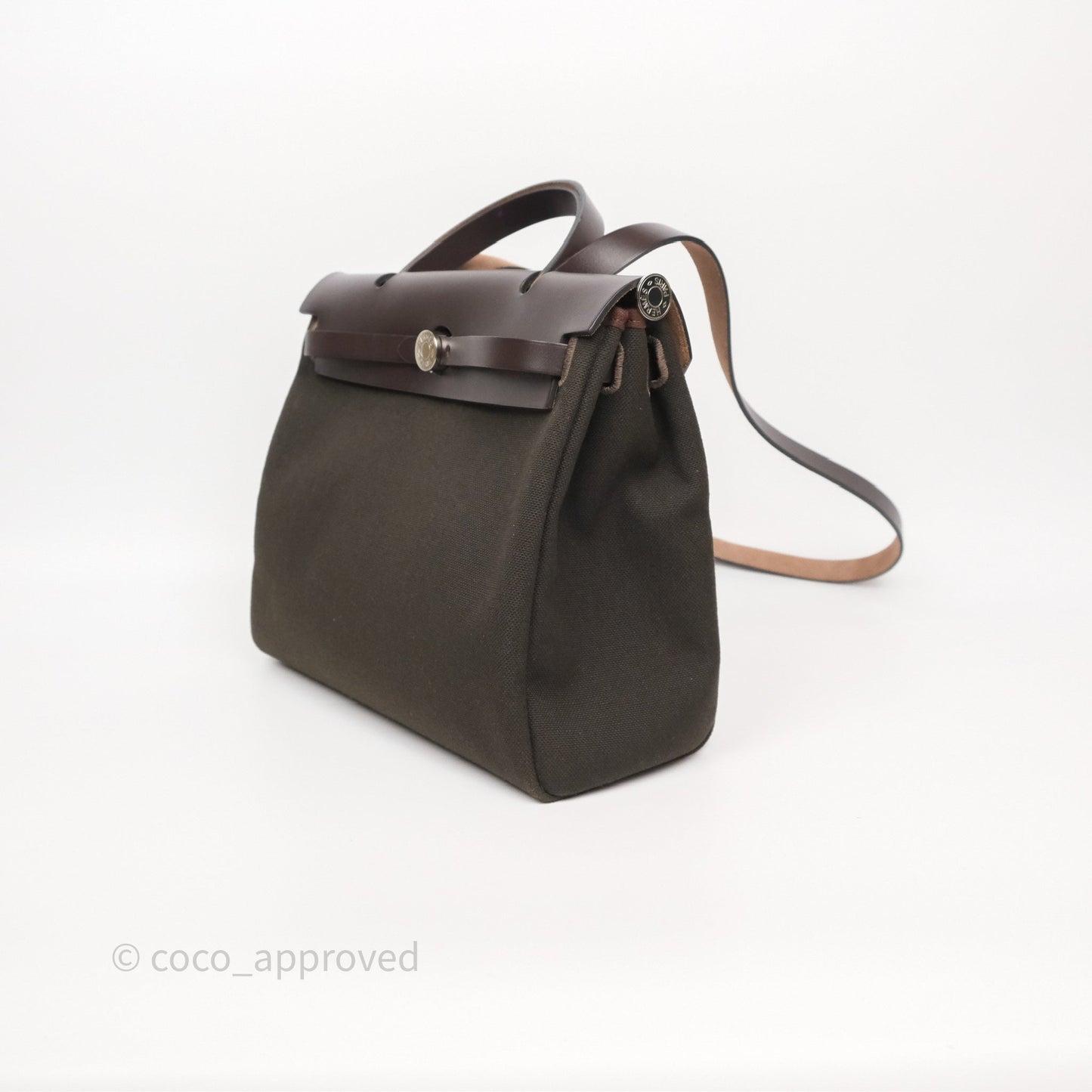 Hermès Herbag Zip 31 Retourne Dark Bronze Ebene Palladium Hardware