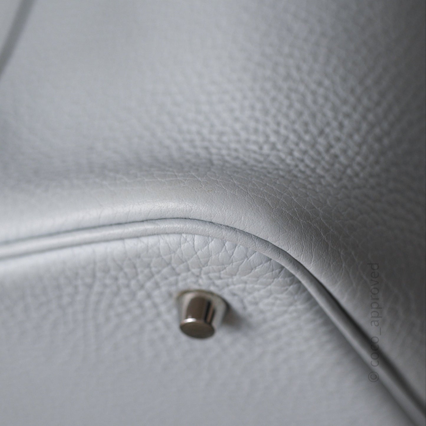 Hermès Picotin Lock 22 Bleu Pale 08 Clemence Palladium Hardware