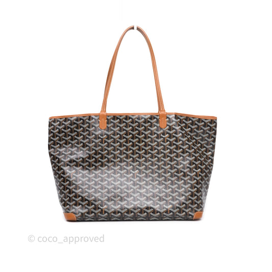 Goyard Artois Tote MM Goyardine Canvas⁣⁣⁣⁣⁣⁣⁣⁣⁣⁣⁣⁣⁣⁣⁣⁣⁣⁣⁣⁣ Tan/Black
